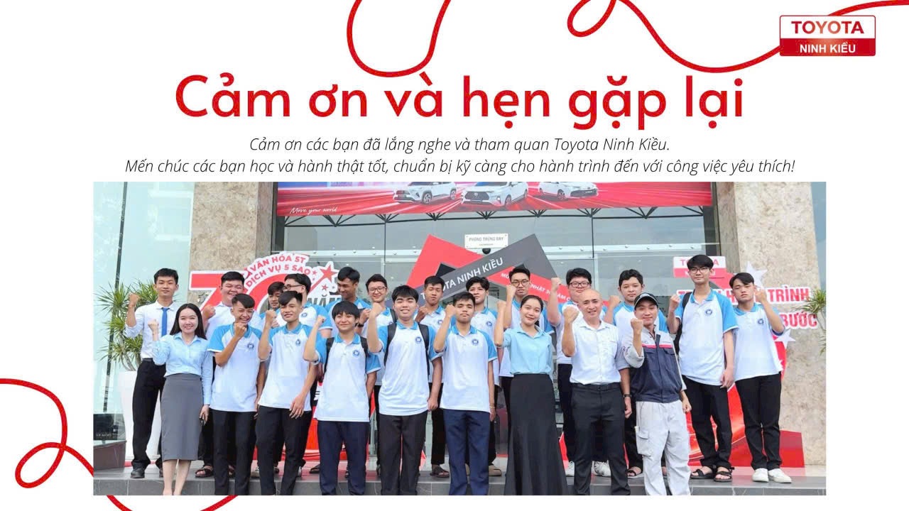 🎉 HOẠT ĐỘNG TRẢI NGHIỆM THỰC TẾ TẠI TOYOTA CẦN THƠ NÈ🚗